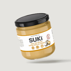 Topping de huevo de codorniz para perros y gatos de la marca Suki 100 gramos